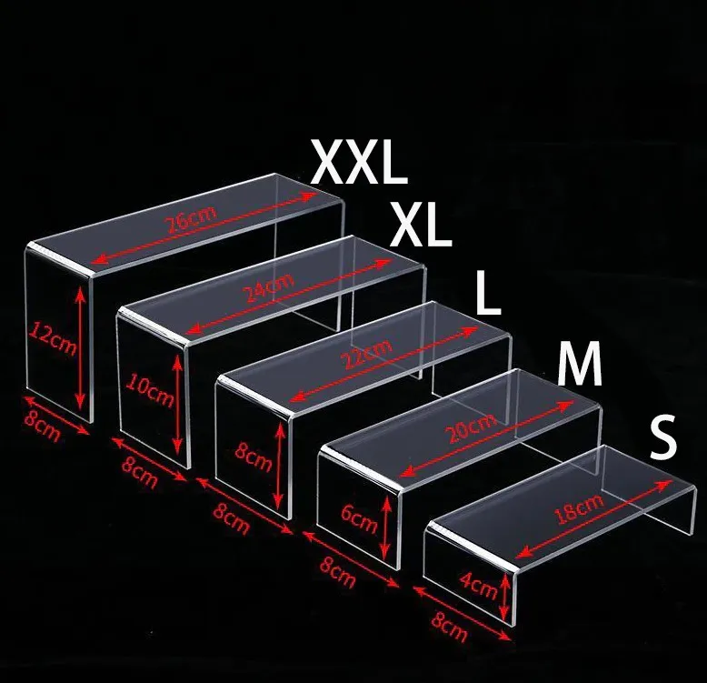 Estante De Exhibición Acrílico 5U