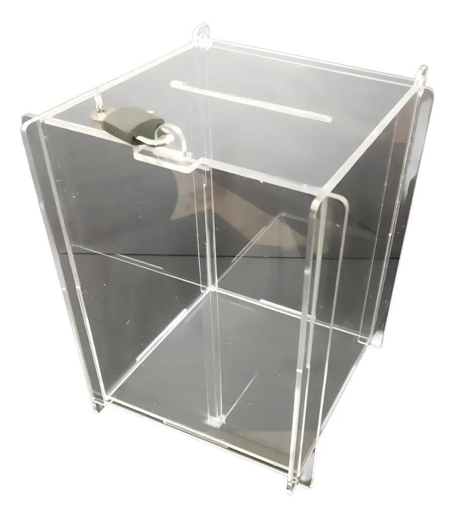 Urna O Buzon De Acrílico