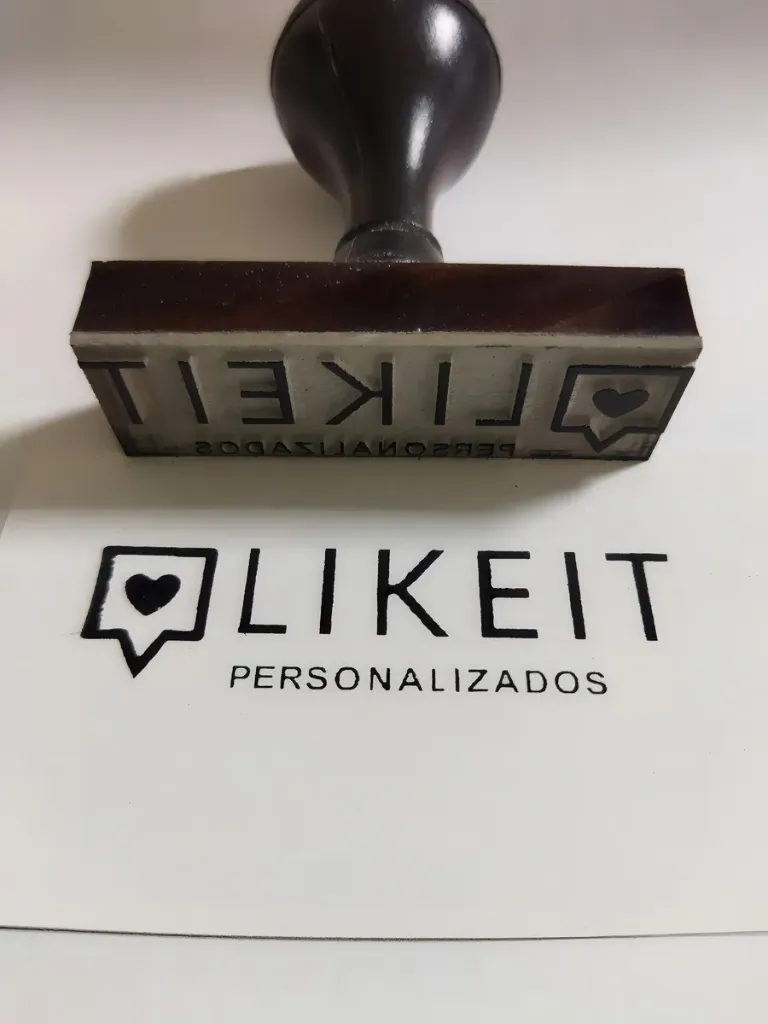 Sello de Goma Personalizado 5cm