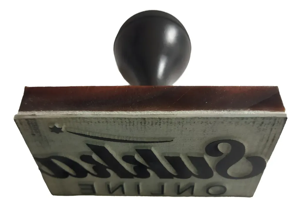 Sello de Goma Personalizado 8cm