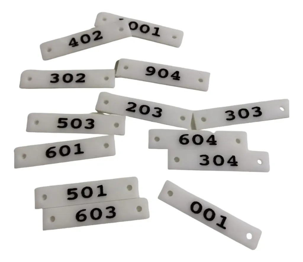 Identificador Para Portero Acrílico Personalizado