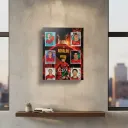 Cuadro de Cristiano Ronaldo en lienzo Personalizado 50x40