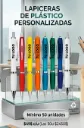 Lapicera De Plastico Personalizadas
