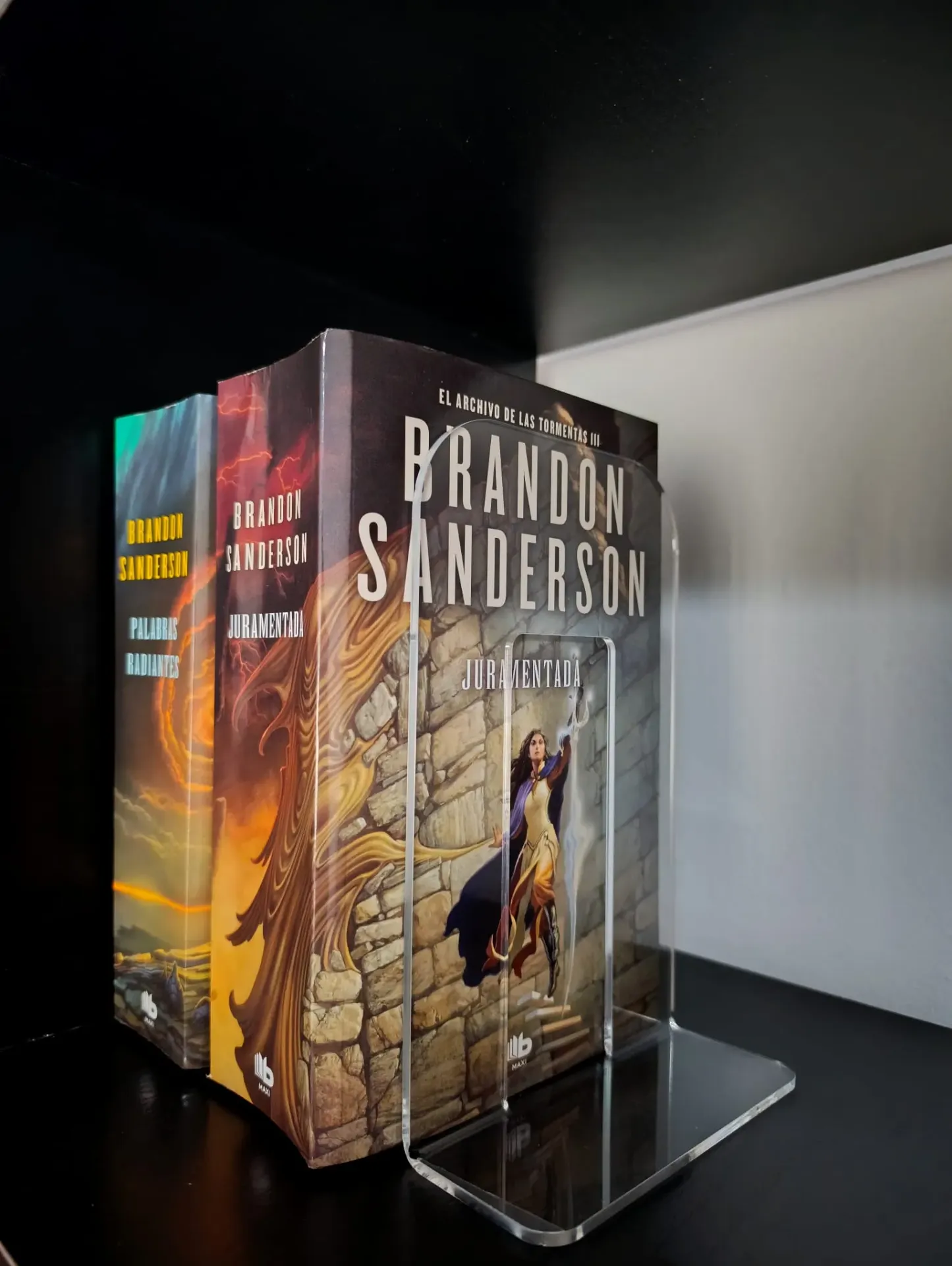 Soporte para Libros de acrílico
