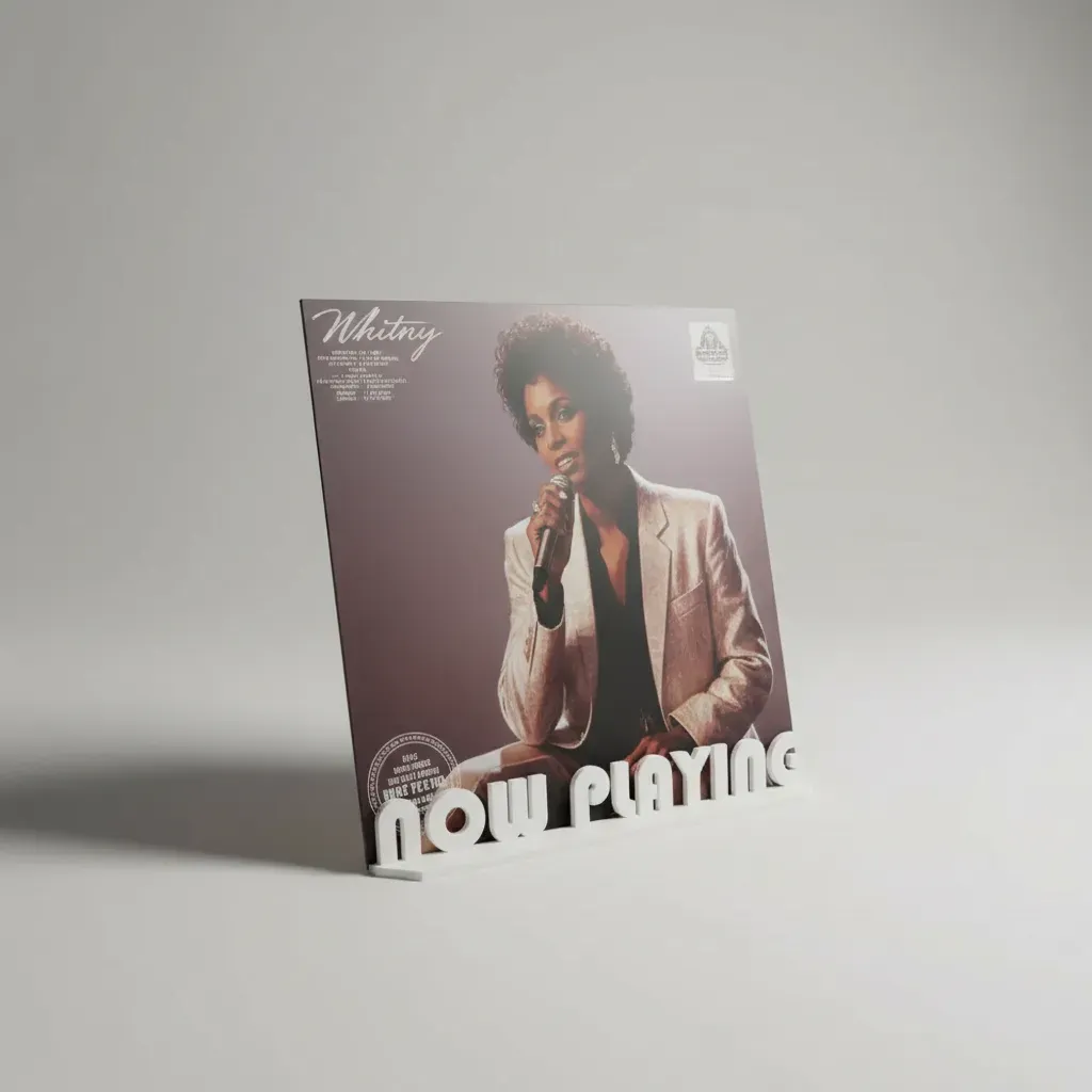 Soporte para disco de vinilo pared o mesa